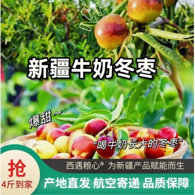 新疆牛奶脆枣新疆库尔勒空运直发