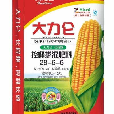 大力仑复混肥大量元素肥高磷高氮高钾膨果蔬菜果树控释掺混肥料