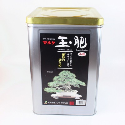 大小粒玉肥颗粒缓释肥日本玉肥盆景花卉用有机肥整桶8千克批发